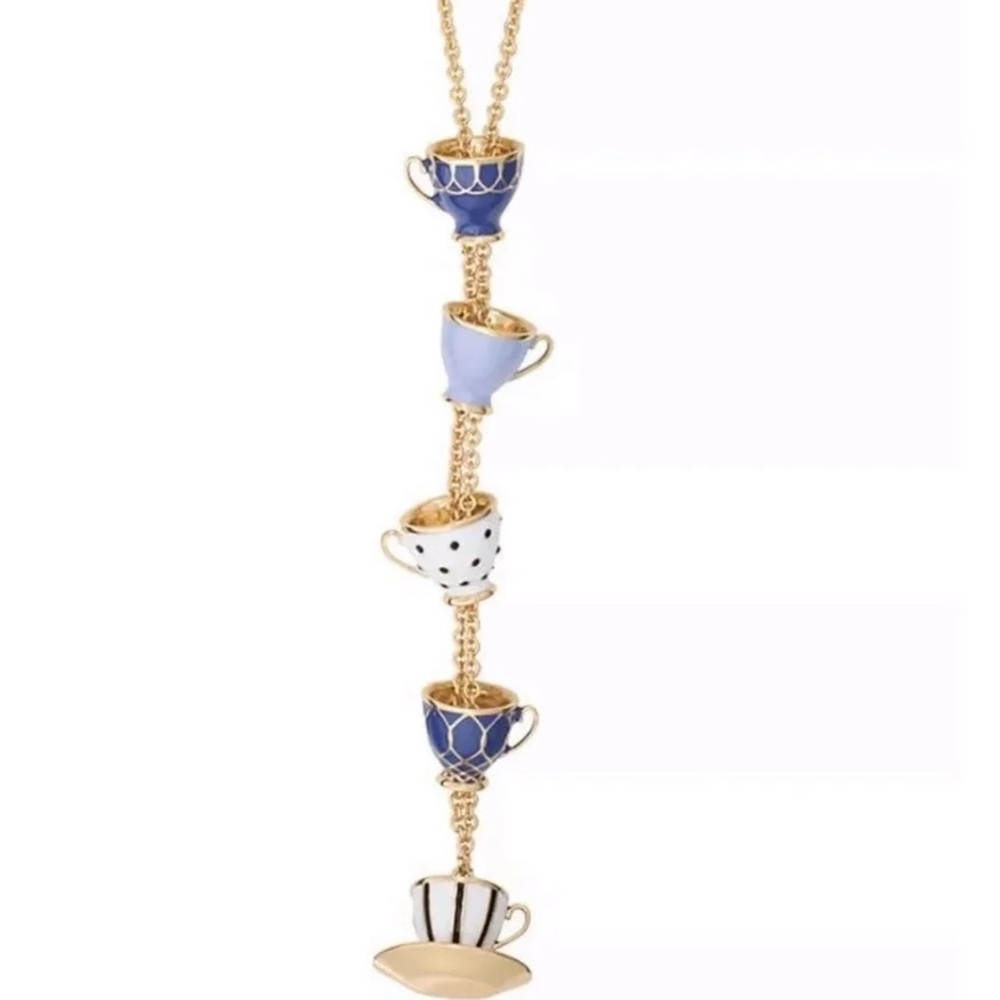 $128 Kate Spade tea time teacup pendant - Picture 5 of 10